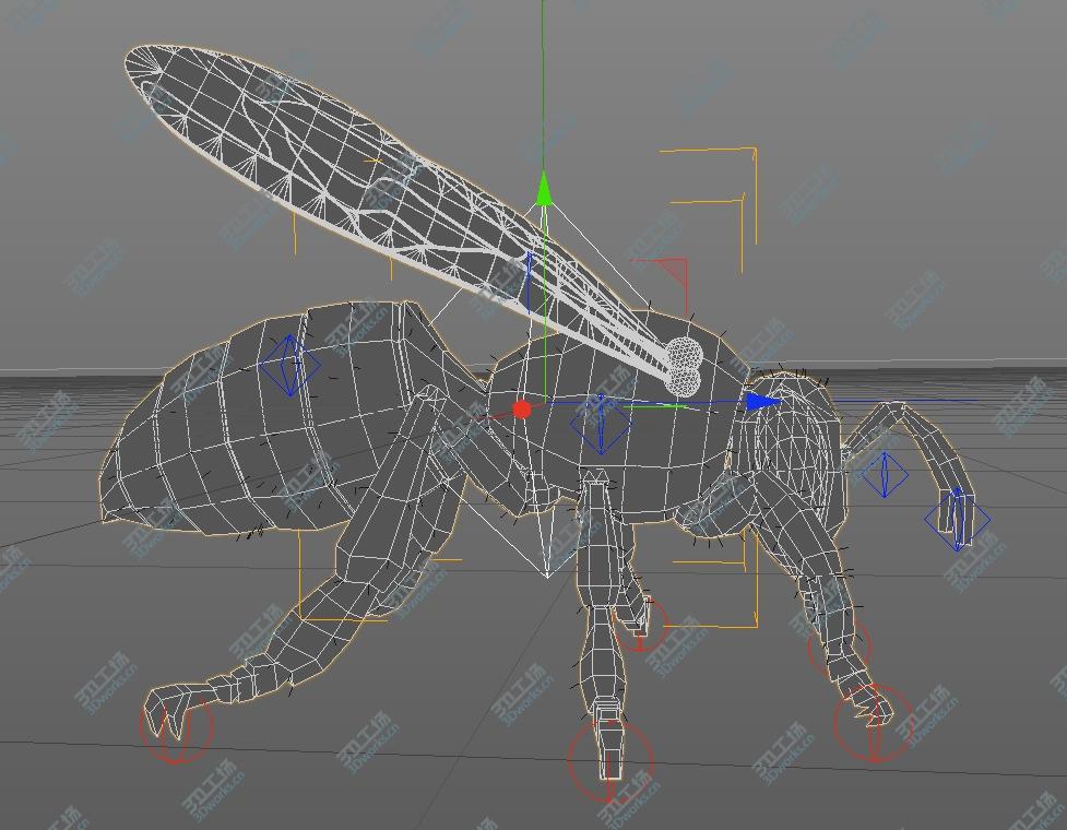 images/goods_img/2021040162/Bee 3D model/4.jpg